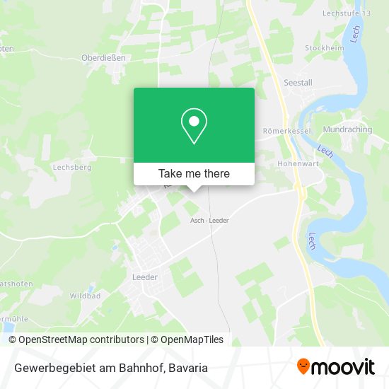 Gewerbegebiet am Bahnhof map