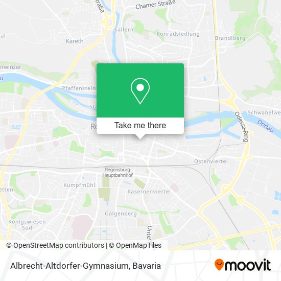 Albrecht-Altdorfer-Gymnasium map
