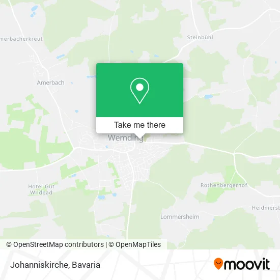 Карта Johanniskirche