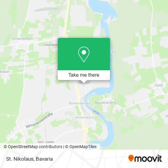 Карта St. Nikolaus