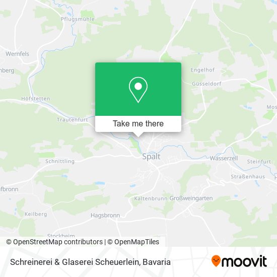 Schreinerei & Glaserei Scheuerlein map