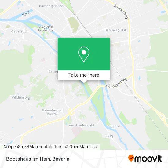 Карта Bootshaus Im Hain
