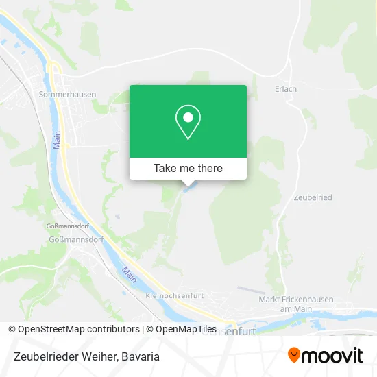 Карта Zeubelrieder Weiher