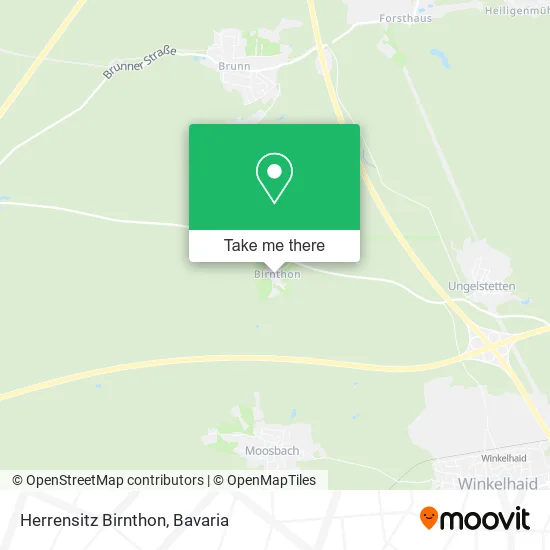 Карта Herrensitz Birnthon