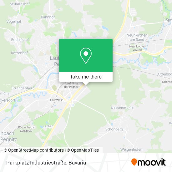 Parkplatz Industriestraße map