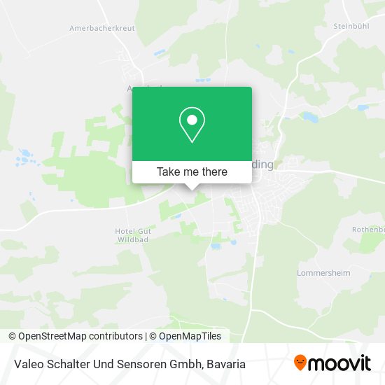 Valeo Schalter Und Sensoren Gmbh map