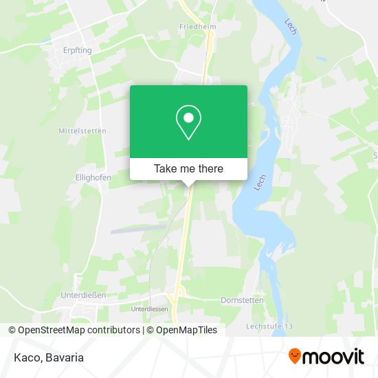 Карта Kaco