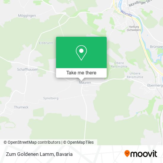 Zum Goldenen Lamm map