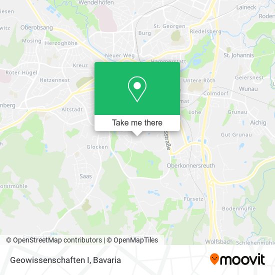 Geowissenschaften I map