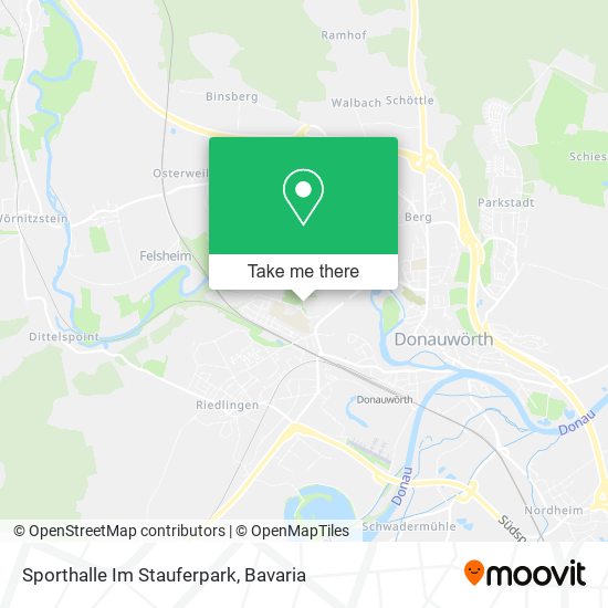Sporthalle Im Stauferpark map