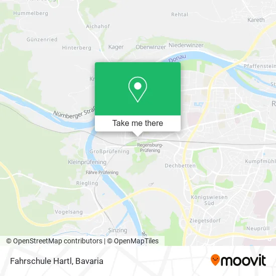 Карта Fahrschule Hartl