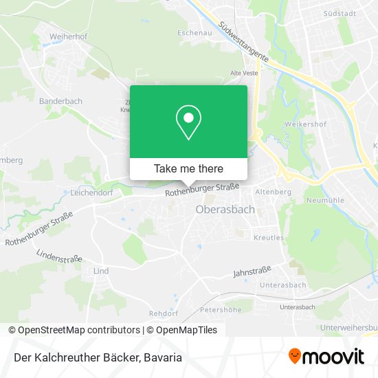 Der Kalchreuther Bäcker map