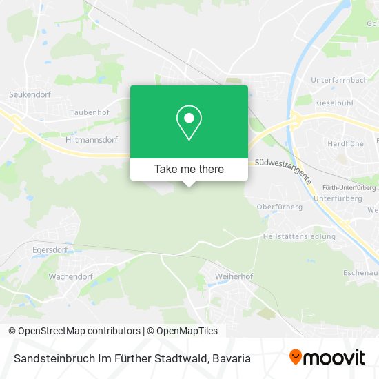 Sandsteinbruch Im Fürther Stadtwald map