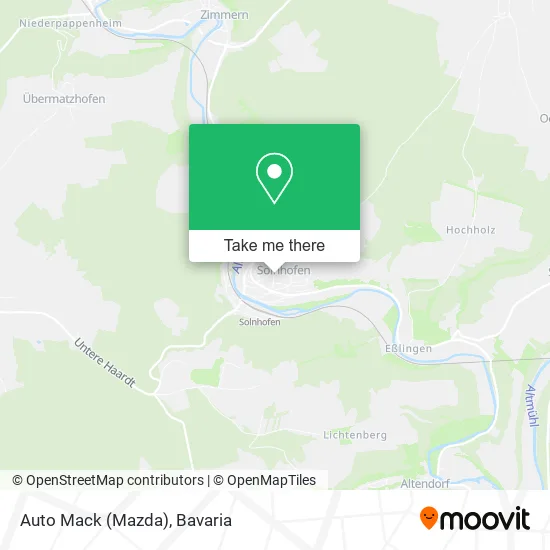 Auto Mack (Mazda) map