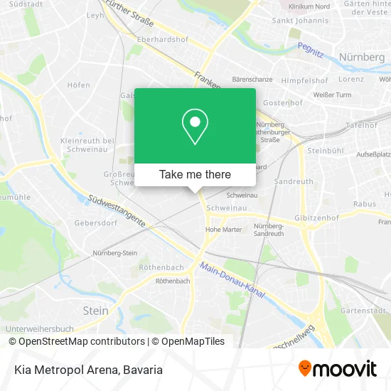 Карта Kia Metropol Arena