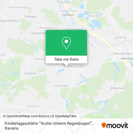 Карта Kindertagesstätte ""Arche Unterm Regenbogen""