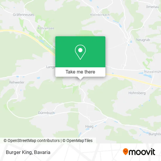 Карта Burger King
