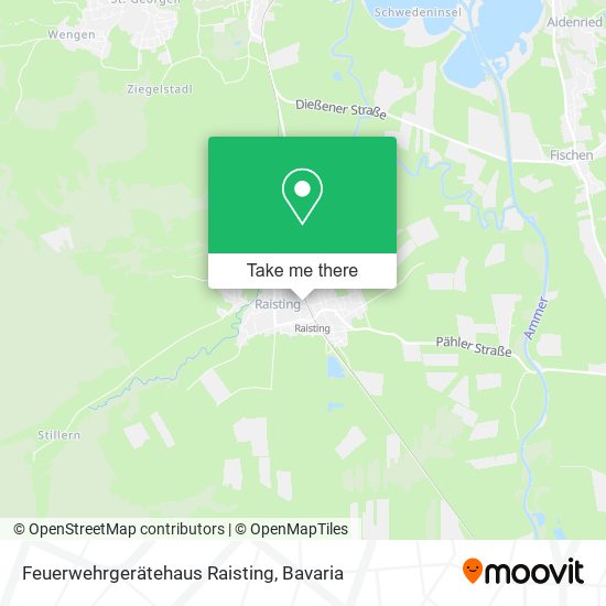 Feuerwehrgerätehaus Raisting map