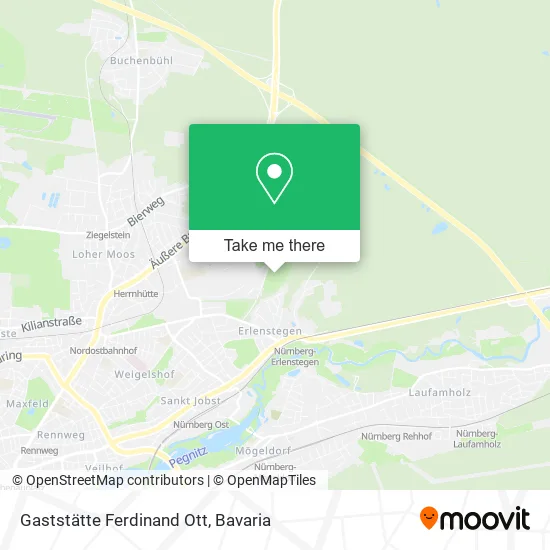 Карта Gaststätte Ferdinand Ott