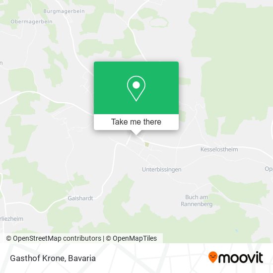 Gasthof Krone map