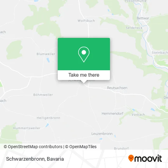 Карта Schwarzenbronn