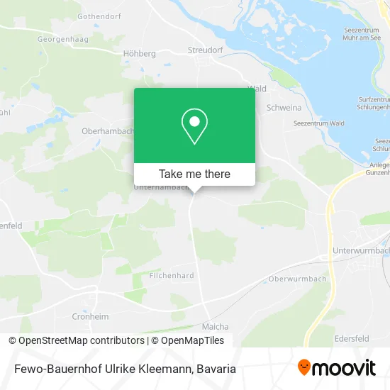 Карта Fewo-Bauernhof Ulrike Kleemann