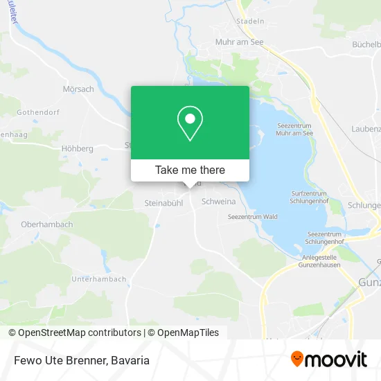 Карта Fewo Ute Brenner
