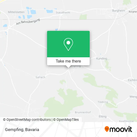 Карта Gempfing