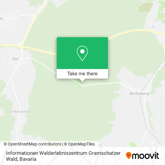 Карта Informationen Walderlebniszentrum Gramschatzer Wald