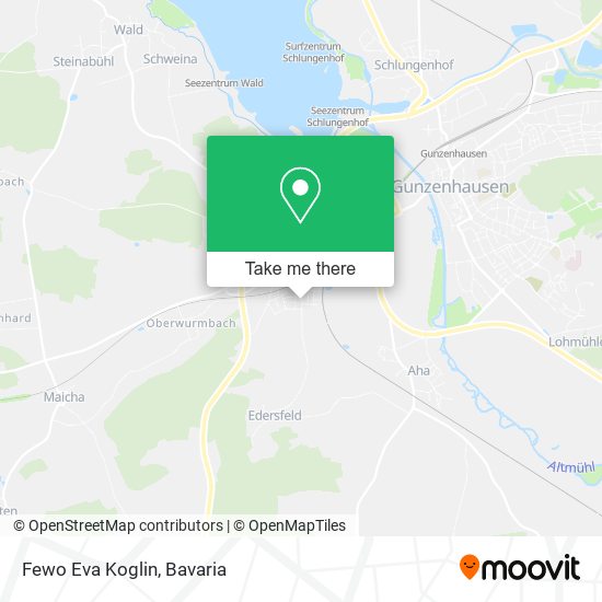 Fewo Eva Koglin map