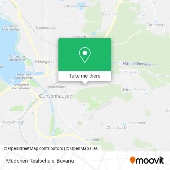 Карта Mädchen-Realschule