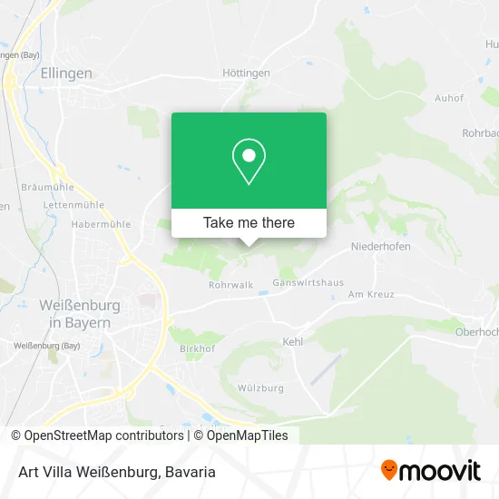 Карта Art Villa Weißenburg