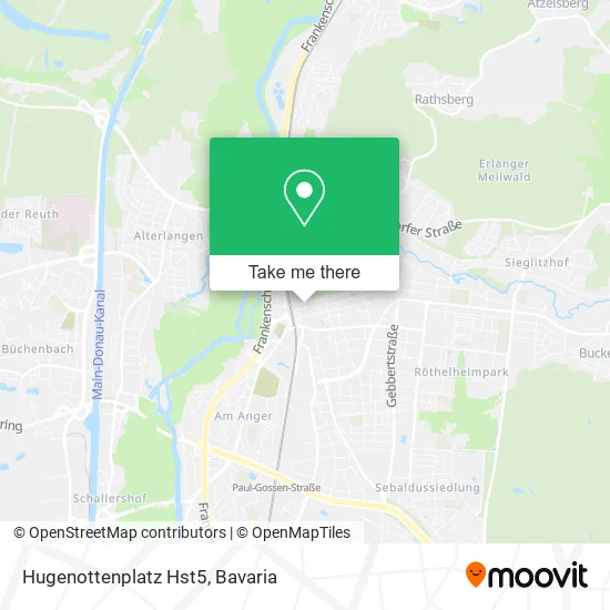 Карта Hugenottenplatz Hst5