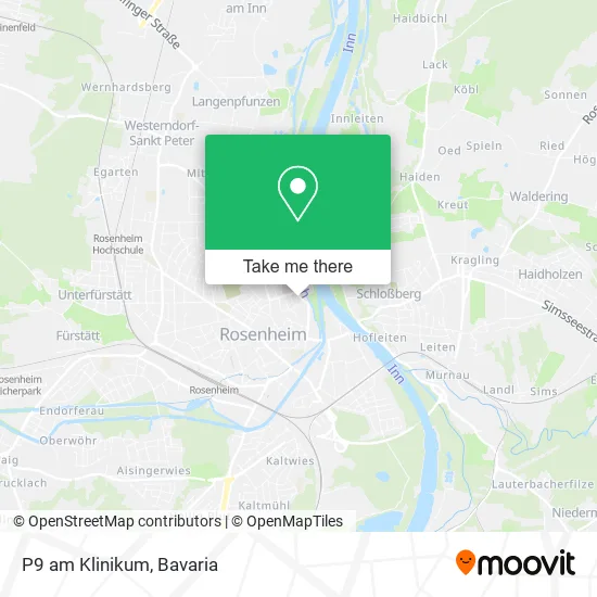 Карта P9 am Klinikum