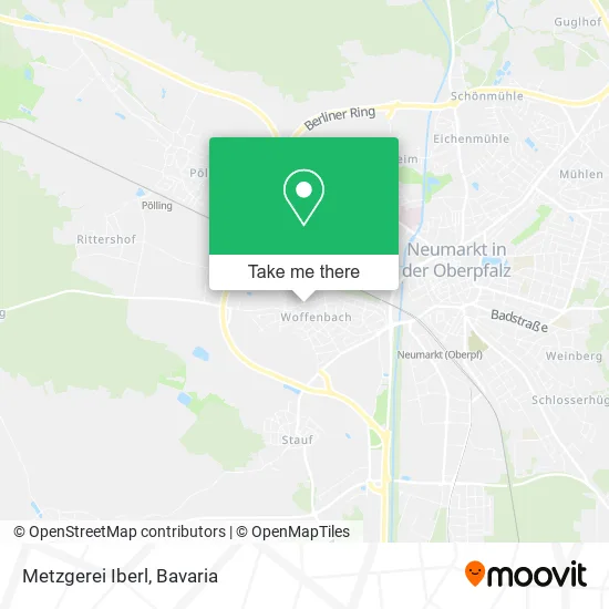 Карта Metzgerei Iberl