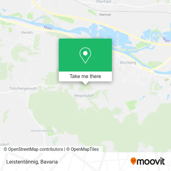 Карта Leistentännig