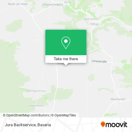 Карта Jura Backservice