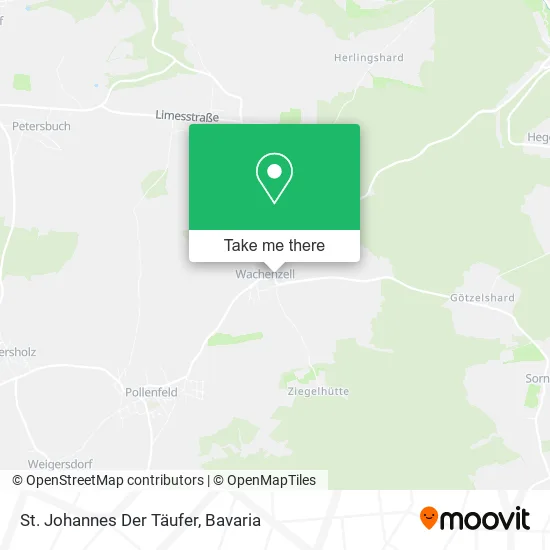 Карта St. Johannes Der Täufer