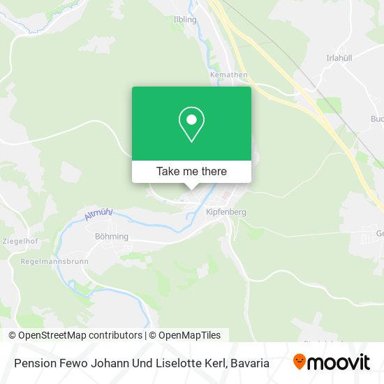 Pension Fewo Johann Und Liselotte Kerl map