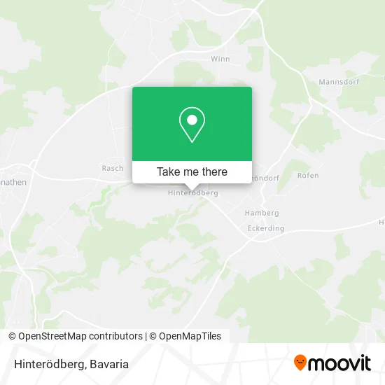 Карта Hinterödberg