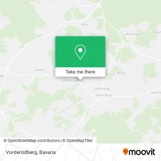 Карта Vorderödberg