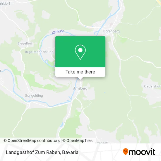 Карта Landgasthof Zum Raben