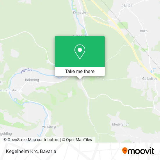 Карта Kegelheim Krc