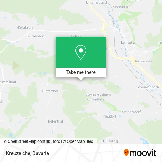 Карта Kreuzeiche