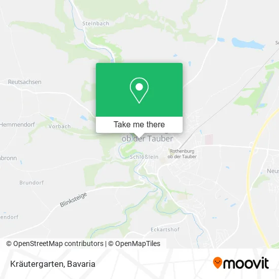 Карта Kräutergarten