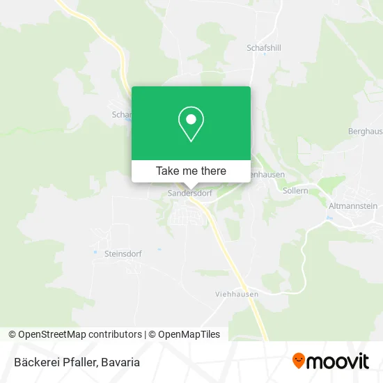 Карта Bäckerei Pfaller