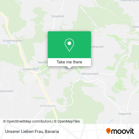 Карта Unserer Lieben Frau