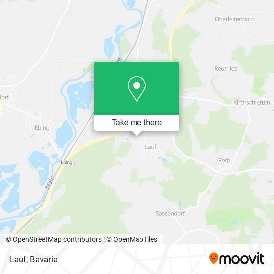 Карта Lauf