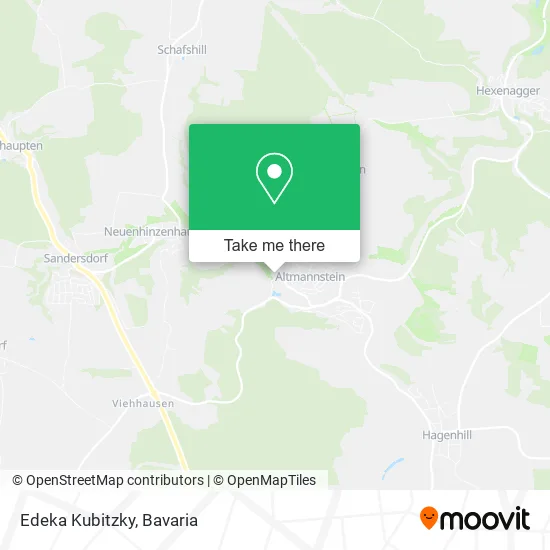 Карта Edeka Kubitzky