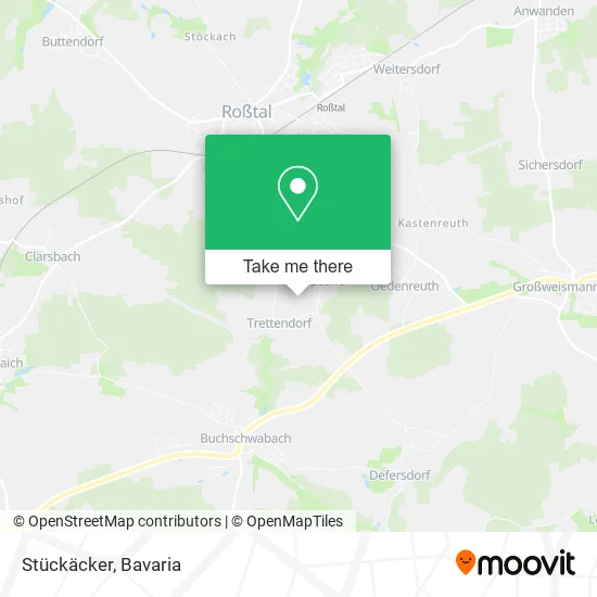 Карта Stückäcker